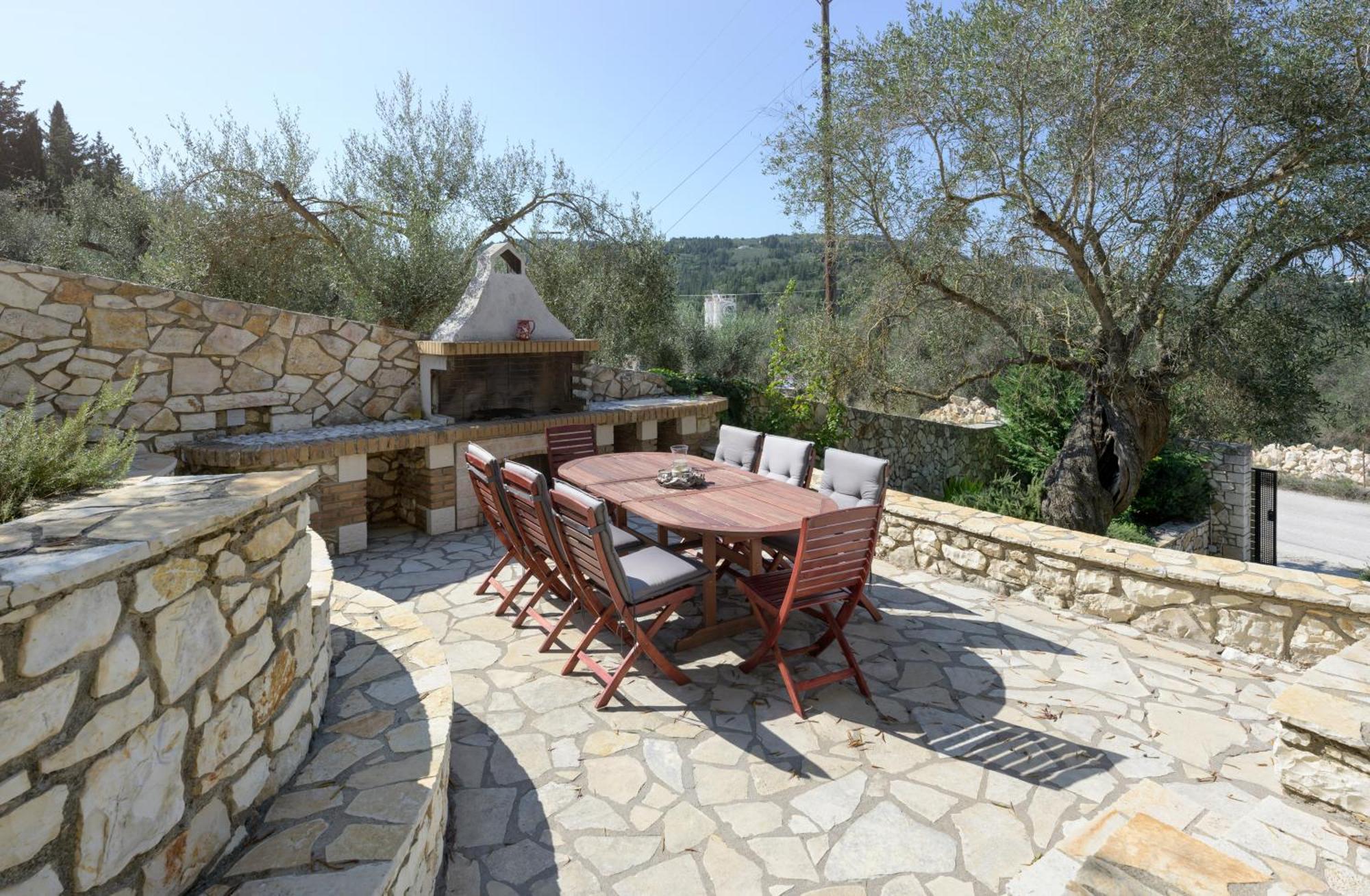 Villa Bougarini Haven Family Villa Rock Pool Oasis Ieromonachos Eksteriør bilde