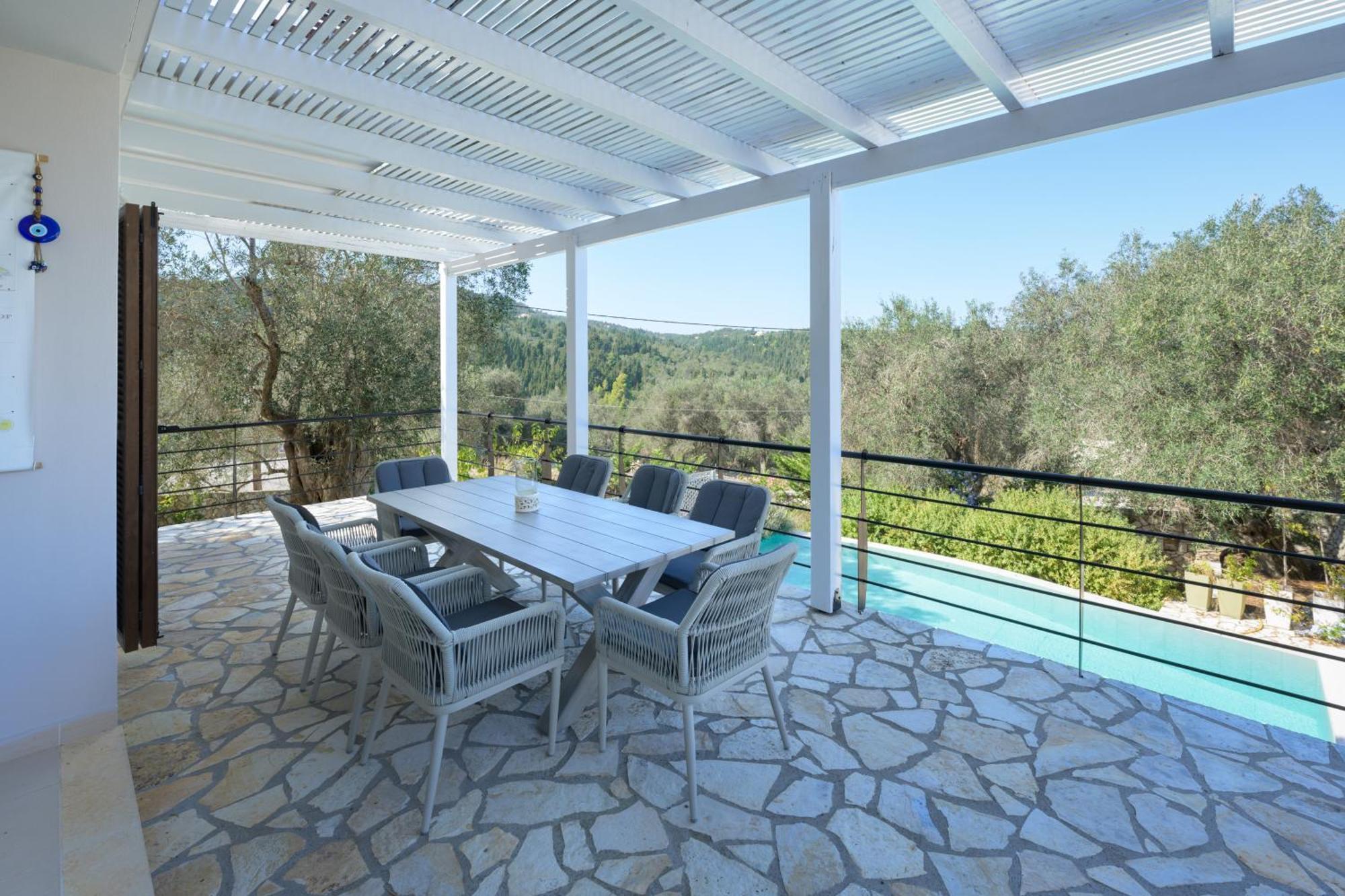 Villa Bougarini Haven Family Villa Rock Pool Oasis Ieromonachos Eksteriør bilde